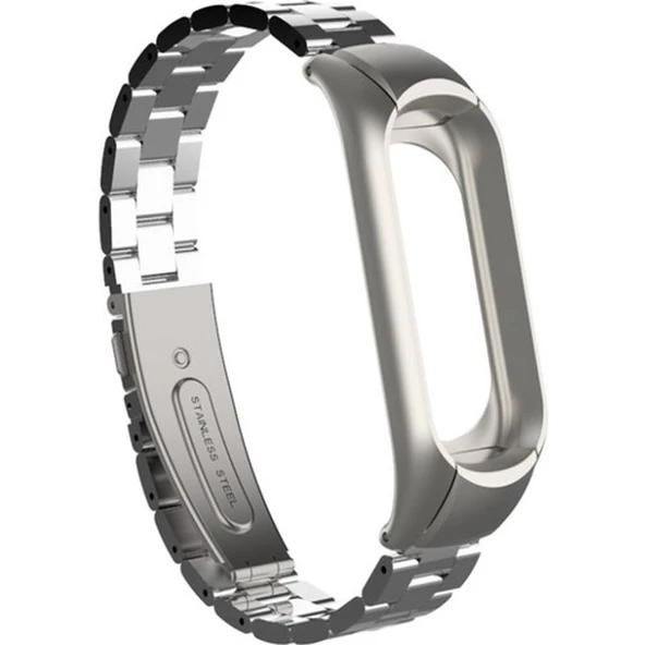 Gpack Xiaomi Mi Band 3 Kordon Metal Baklava Desenli - 4