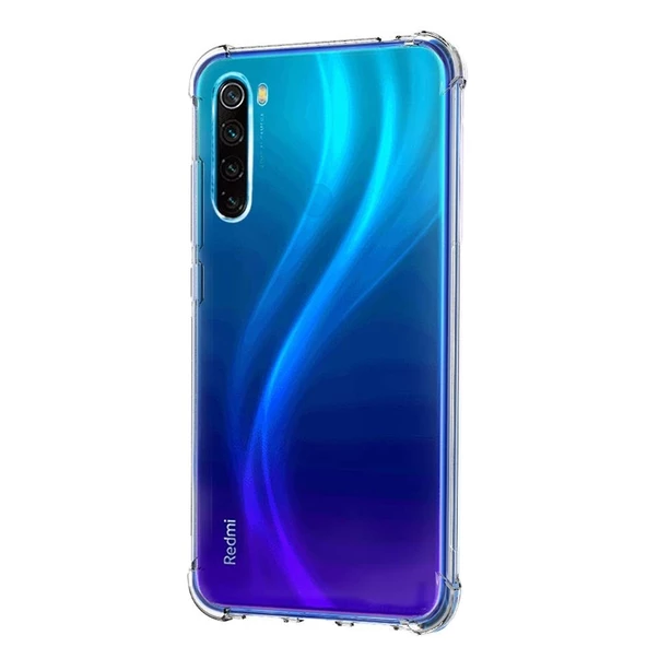 Gpack Xiaomi Redmi Note 8 Kılıf AntiShock Ultra KorumaNano Glass