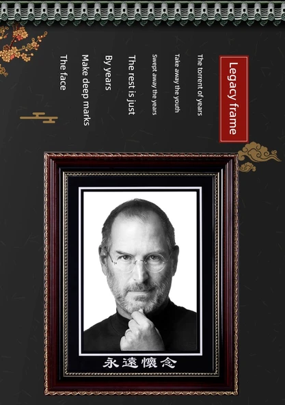 Avrupa Tarzı Masif Ahşap Fotoğraf Çerçevesi - 16 İnç Fotoğraf Çerçevesi - Altın + Renkli Yıkama - 8