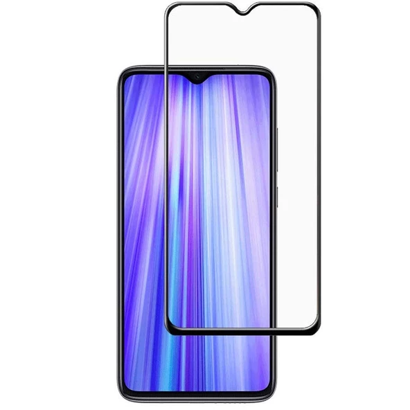 Gpack Xiaomi Redmi Note 8 Full Kapatan Renkli Cam Tam Koruma