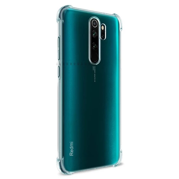 Gpack Xiaomi Redmi Note 8 Pro Kılıf AntiShock Ultra Koruma Sert Kapak