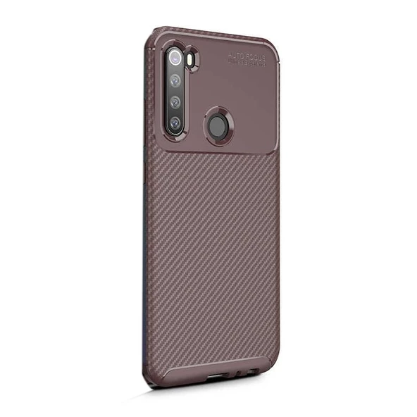 Gpack Xiaomi Redmi Note 8 Kılıf Negro Karbon Dizayn Silikon