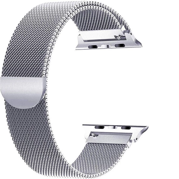 Gpack Apple Watch 42 mm Kılıf Metal Kayış Kordon - 6