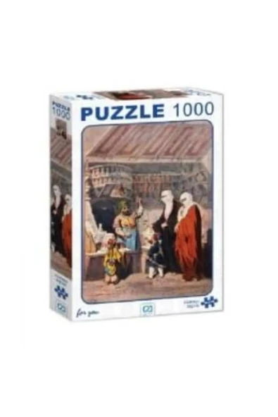OSMANLI PAZARI 1000 PARÇA PUZZLE