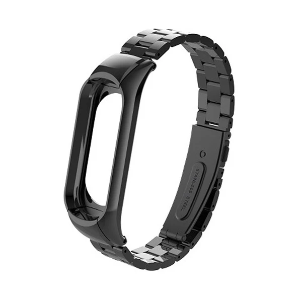 Gpack Xiaomi Mi Band 3 Kordon Metal Baklava Desenli - 5