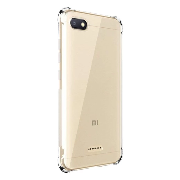 Gpack Xiaomi Redmi 6a Kılıf Gard Nitro  SilikonNano Glass