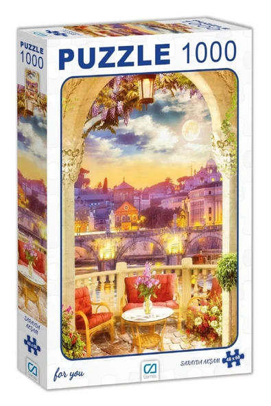 BURANO ADASI 1000 PARÇA PUZZLE - 1