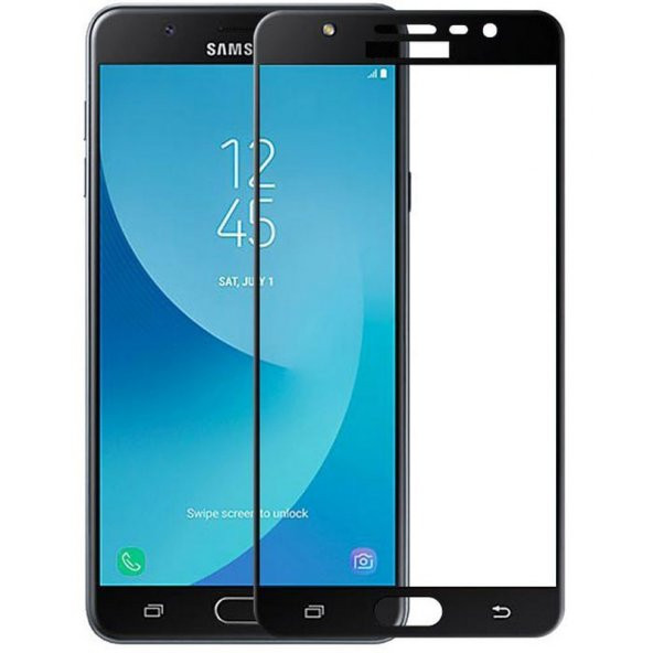 Gpack Samsung Galaxy J7 Pro Full Kapatan Fiber Nano Ekran Koruma