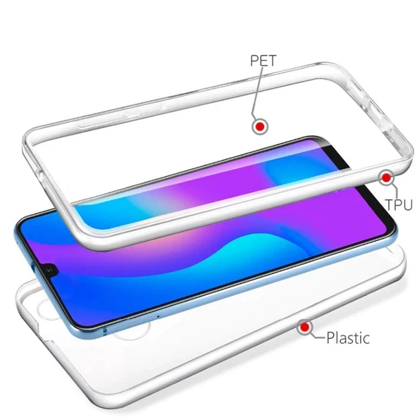 Gpack Samsung Galaxy A10s Kılıf Ön Arka  Silikon Koruma - 2