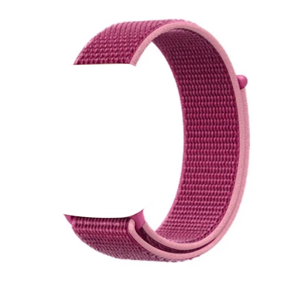 Gpack Apple Watch 44mm Kılıf Kumaş CırtCırt Kordon Velcro - 8