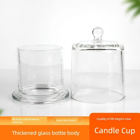 DIY Aromaterapi Mum Kristal Difüzör Cam Bardak - Altın Çan Reçel Mini 120ml - 4