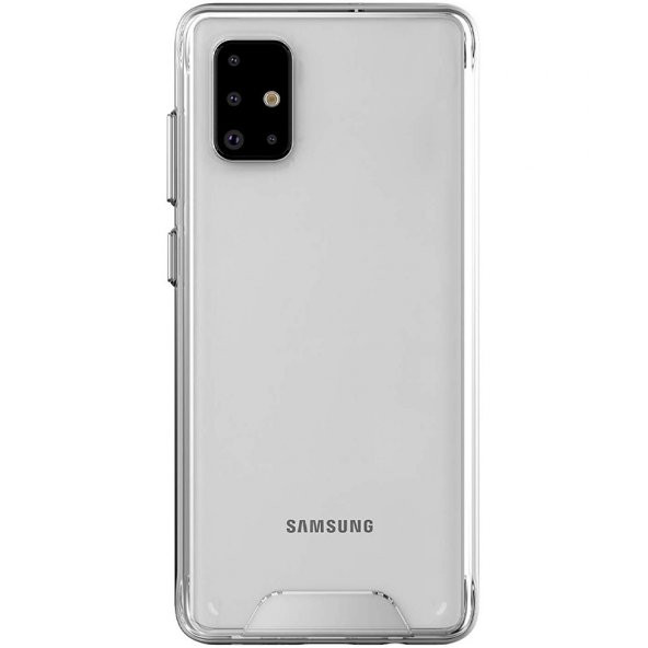 Gpack Samsung Galaxy A51 Kılıf Gard Nitro  SilikonNano Glass