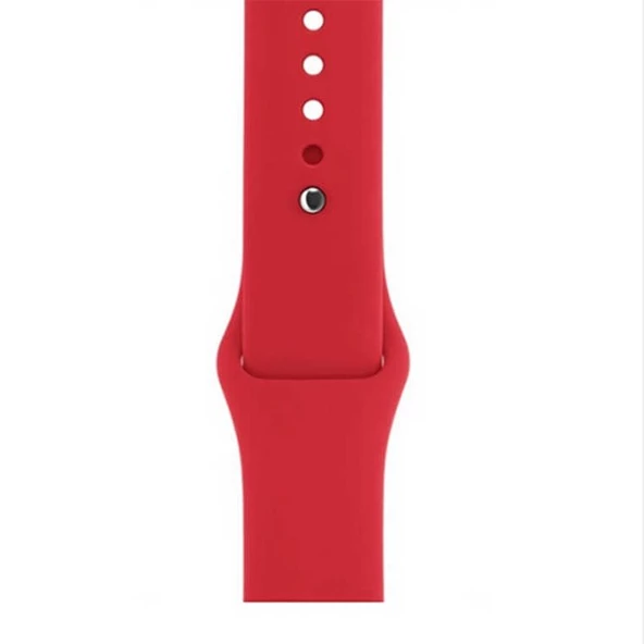 Gpack Apple Watch 44mm Kılıf Silikon Kordon Düz Renkli KRD 11 - 4