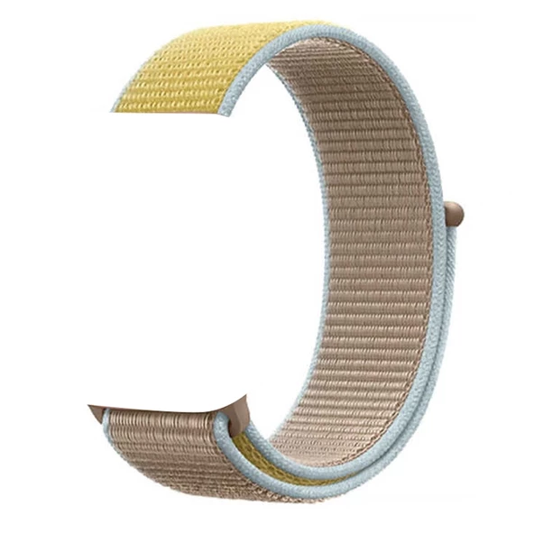 Gpack Apple Watch 38mm Kılıf Kumaş CırtCırt Kordon Velcro - 4