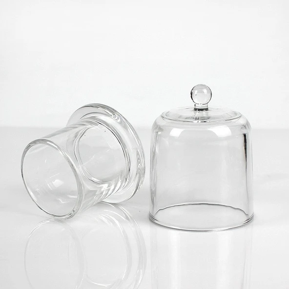 DIY Aromaterapi Mum Kristal Difüzör Cam Bardak - Altın Çan Reçel Mini 120ml - 5
