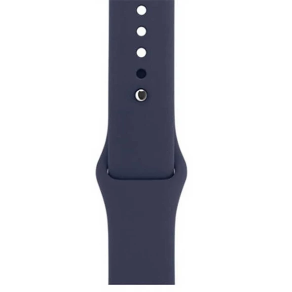 Gpack Apple Watch 44mm Kılıf Silikon Kordon Düz Renkli KRD 11 - 5