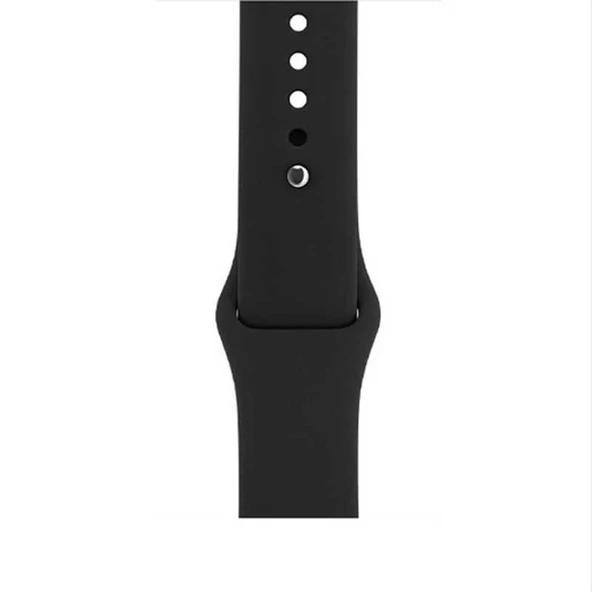 Gpack Apple Watch 44mm Kılıf Silikon Kordon Düz Renkli KRD 11 - 7