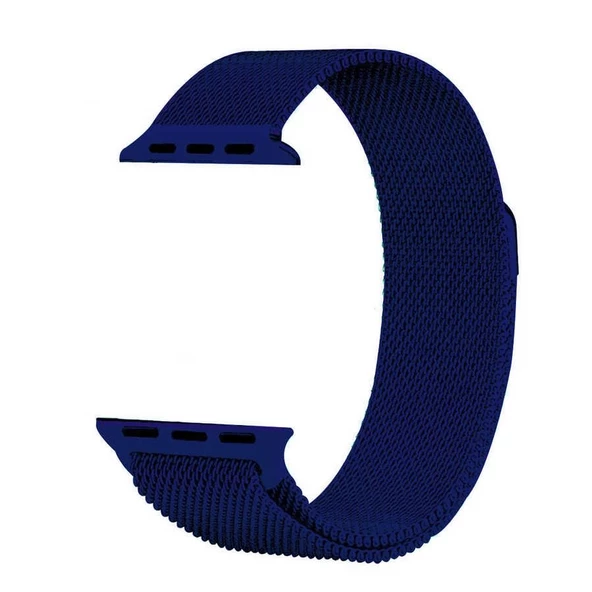 Gpack Apple Watch 44 mm Kılıf Metal Kayış Kordon Hasır - 7