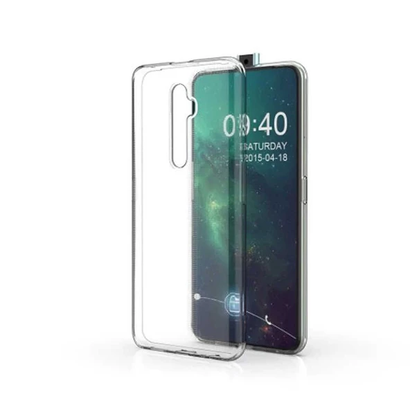 Gpack Oppo Reno 2z Kılıf Süper Silikon Yumuşak Arka Koruma