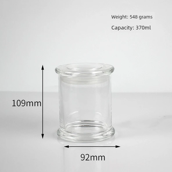 DIY Aromaterapi Mum Kristal Difüzör Cam Bardak - I-Bardak Büyük 370 ml
