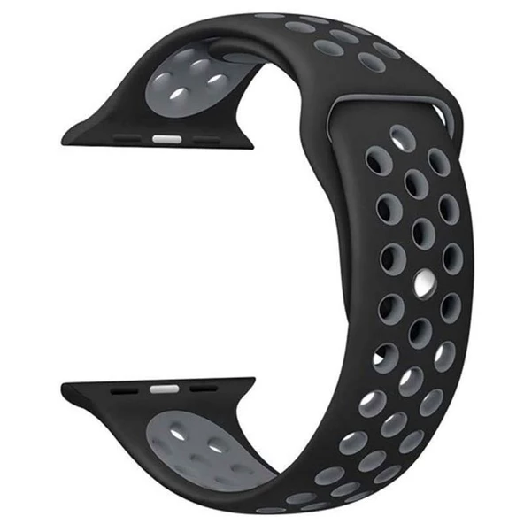 Gpack Apple Watch 42 44 mm Kılıf Spor Delikli Soft Silikon - 3