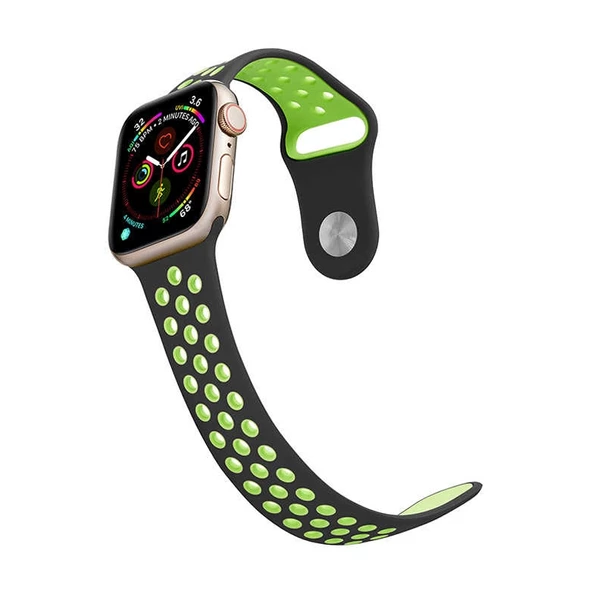 Gpack Apple Watch 38 40 mm Kılıf Spor Delikli Soft Silikon - 2