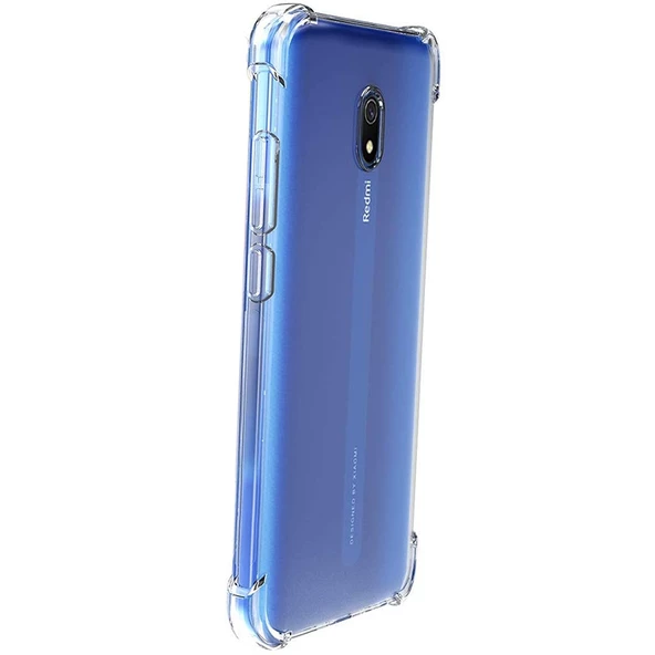 Gpack Xiaomi Redmi 8a Kılıf AntiShock Ultra Koruma KapakNano Glass