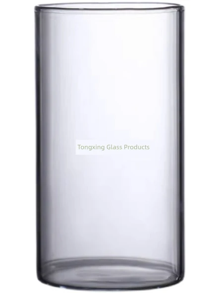 Borosilikat Cam Vazo - 6.5cm Çap 18cm Yükseklik 550ml - Resim 5