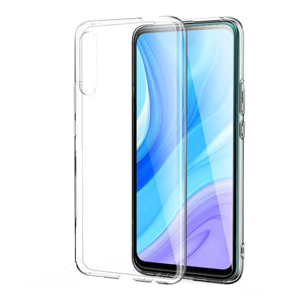 Gpack Huawei P Smart Pro 2019 Kılıf Süper Silikon Yumuşak Arka Koruma