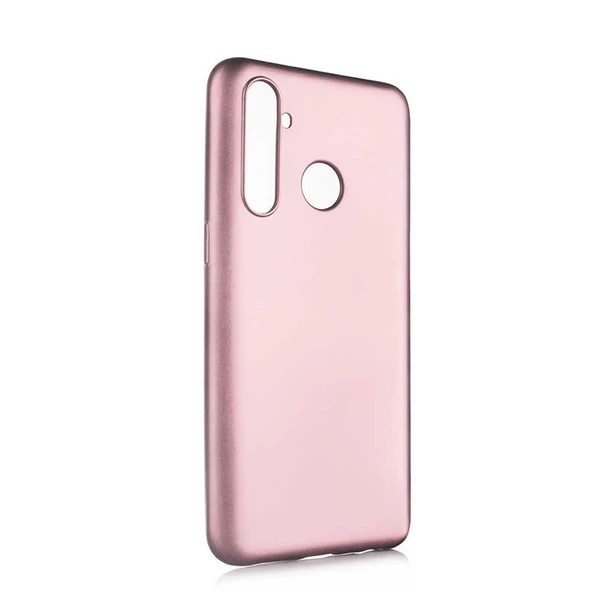 Gpack Realme 5i Kılıf Premier Silikon Esnek KorumaNano Glass