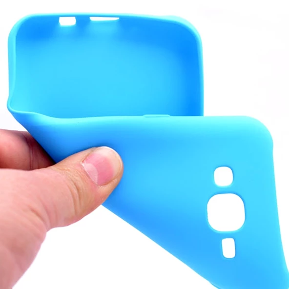 Gpack Samsung Galaxy J7 Nxt Kılıf Premier Silikon Esnek KorumaNano Glass - Resim 3