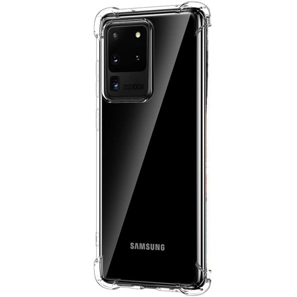 Gpack Samsung Galaxy S20 Ultra Kılıf AntiShock Ultra Koruma Sert Kapak