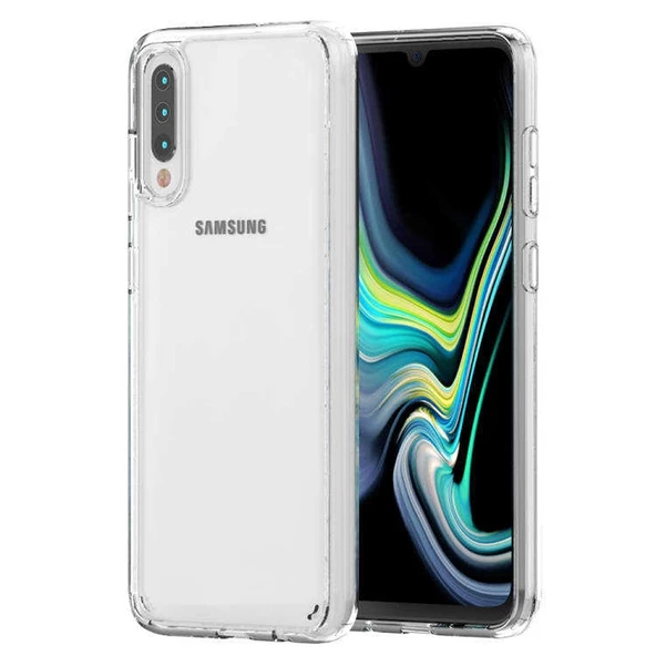 Gpack Samsung Galaxy A30s Kılıf Coss Sert KapakNano Glass
