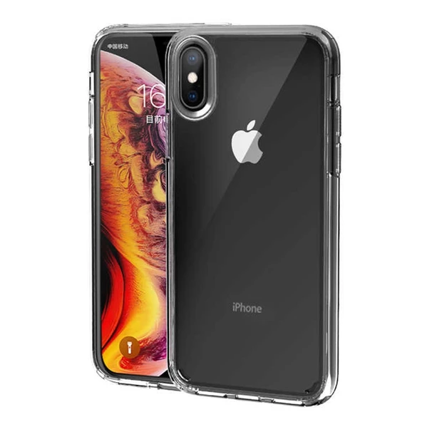 Gpack Apple iPhone Xs Max Kılıf Coss  Sert KapakNano Glass