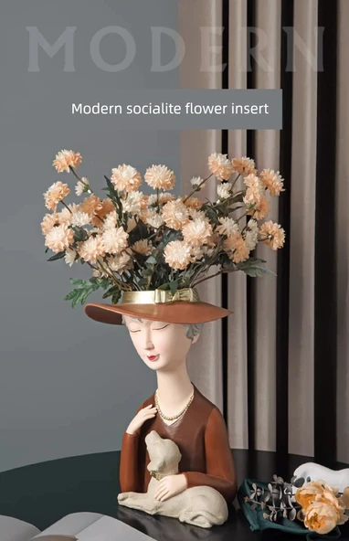 Reçine Masaüstü Dekorasyonu - Geyik Kafası Peçete Kutusu - Resim 7