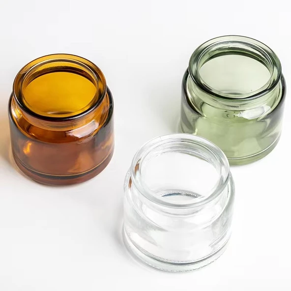 DIY Aromaterapi Mum Kabı - Mantarlı Cam Kavanoz - 100ml Kaliteli Mantar - 12