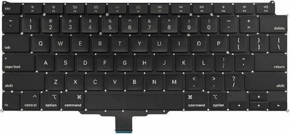 APPLE MACBOOK AİR 13" A2179 KLAVYE IŞIKLI (İNG) - Resim 2