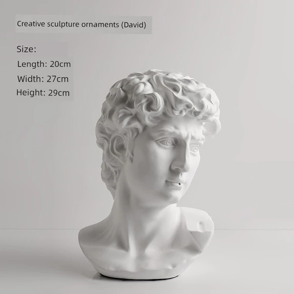 Reçine Masaüstü Dekorasyonu - Geyik Kafası Peçete Kutusu - Resim 3