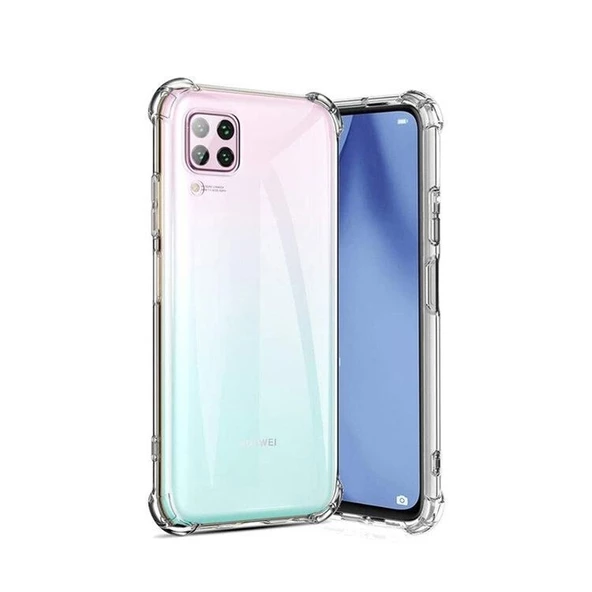 Gpack Huawei P40 Lite Kılıf AntiShock Ultra KorumaNano Glass