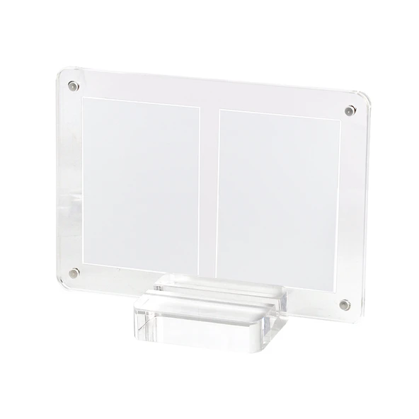 Manyetik Mini Fotoğraf Kartı Standı - 15 Bölmeli (Braketli) - 6.5x9cm - 6