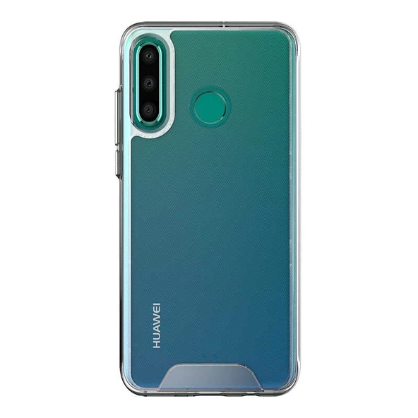 Gpack Huawei P40 Lite E Kılıf Gard Nitro  Sert Silikon Renksiz