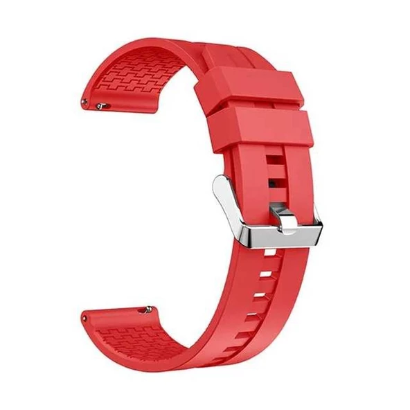 Gpack Huawei Watch GT 2E 46mm Kordon Silikon Kançalı KRD 23 - 2