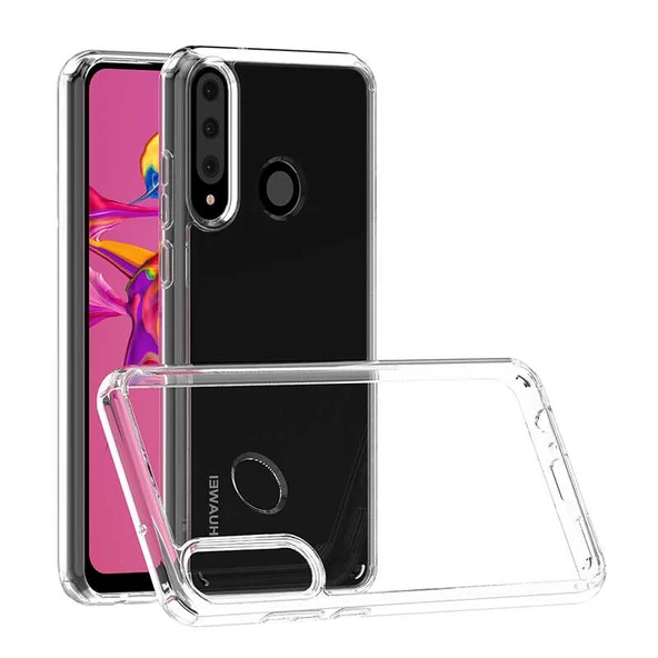 Gpack Huawei Y6P Kılıf Coss  Sert KapakNano Glass - 4