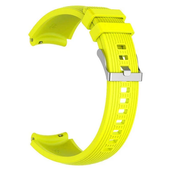 Gpack Huawei Watch GT2 46mm Kordon Silikon Kançalı Ayarlanabilir KRD 18 - 8