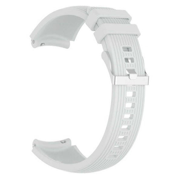 Gpack Samsung Galaxy Watch Active 2 44mm Kordon Silikon Kançalı Ayarlanabilir KRD 18