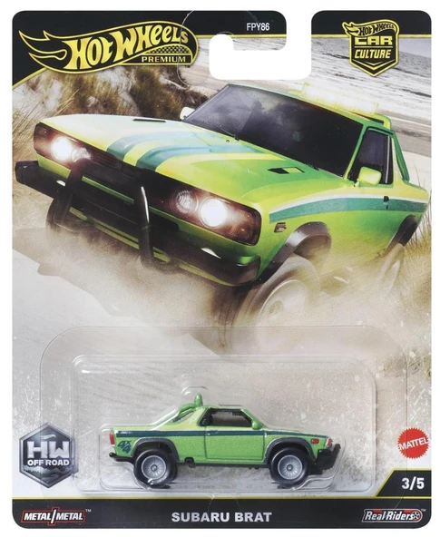 Hot Wheels Premium Car Culture SUBARU BRAT JBK72