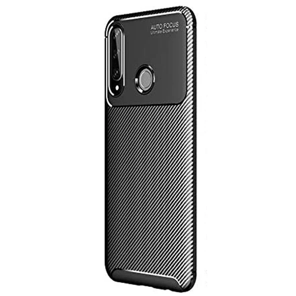 Gpack Huawei Y6P Kılıf Negro Karbon Dizayn Silikon - Resim 4