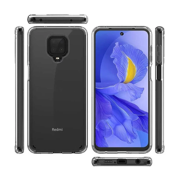 Gpack Xiaomi Redmi Note 9S Kılıf Coss  Sert Kapak - 2
