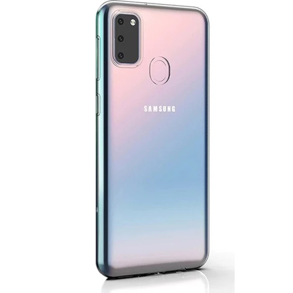 Gpack Samsung Galaxy A21S Kılıf Süper Silikon Yumuşak Arka Koruma