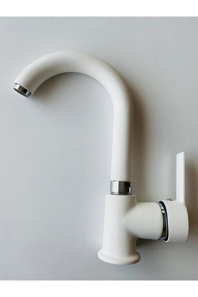 Sms Asur Beyaz Lüx Lavabo Mix Batarya ürün görseli 1